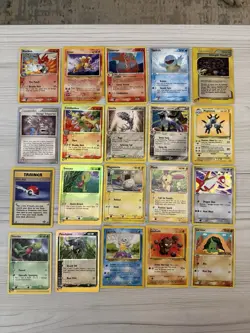 Vintage Pokemon Card Collection 64 Cards WOTC & EX Era – Rares, Holos, Pikachu - Image 5