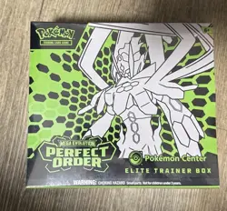 Perfect Order Pokemon Center Elite Trainer Box ETB Factory Sealed - Image 1