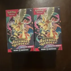 Pokemon TCG Mega Evolution Ascended Heroes Booster Bundle Box 2-Pack English - Image 1