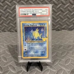 2021 Pokemon Celebrations Shining Magikarp Holo Neo Revelation #66 PSA 10 - Image 1