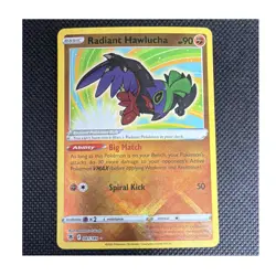 Radiant Hawlucha Pokemon Card 081/189 Astral Radiance Radiant Rare Holo 90 HP 2… - Image 1
