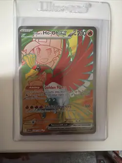 Ethan’s Ho-Oh EX 209/182 Destined Rivals Pokemon Tcg Pack Fresh - Image 1