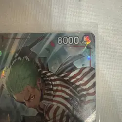 Roronoa Zoro OP14-015 English Foil (Alt Art) One Piece Azure Sea’s Seven - Image 5