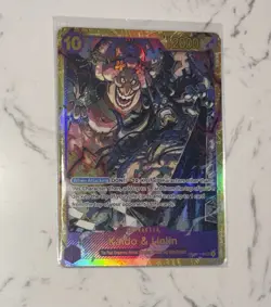 Kaido & Linlin OP08-119 Secret Rare Alt Art Two Legends One Piece - Image 3