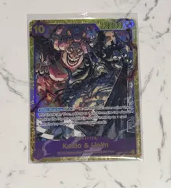 Kaido & Linlin OP08-119 Secret Rare Alt Art Two Legends One Piece - Image 4