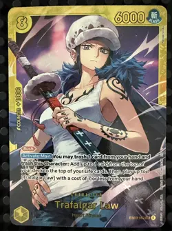 Trafalgar Law (Alternate Art) EB03-062 Extra Booster: One Piece Heroines Edition - Image 1