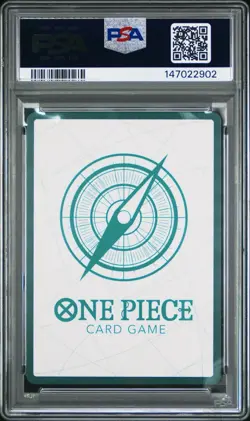 2025 One Piece OP-13 Don!! Card Alt Art Gold Carrying On His Will PSA 10 - Image 2