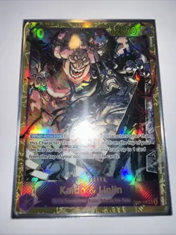 One Piece Kaido & Linlin OP08-119 SEC English NM TCG Two Legends - Image 1