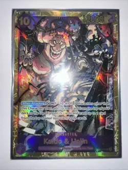 One Piece Kaido & Linlin OP08-119 SEC English NM TCG Two Legends - Image 2