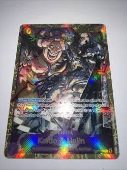 One Piece Kaido & Linlin OP08-119 SEC English NM TCG Two Legends - Image 3