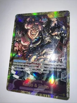 One Piece Kaido & Linlin OP08-119 SEC English NM TCG Two Legends - Image 5
