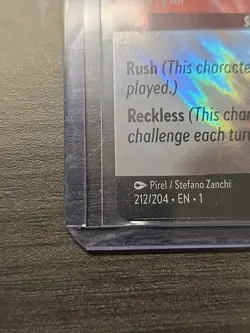 MAUI - HERO TO ALL - DISNEY LORCANA 212/204 FIRST CHAPTER ENCHANTED HOLOFOIL - Image 4
