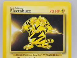 Electabuzz 20/102 Base Set Pokemon Card MP Vintage WOTC 1999 Non-Holo - Image 2