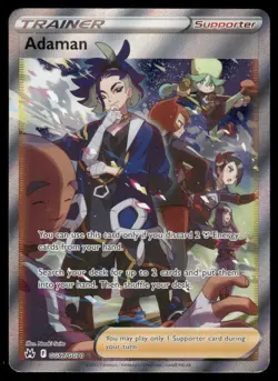 Pokemon Cards Adaman GG57/GG70 Crown Zenith Galarian Gallery Ultra Rare NM - Image 1