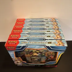 Pokemon Mega Kangaskhan EX Box Case of 6 Booster Promo Card English 2025 - Image 2