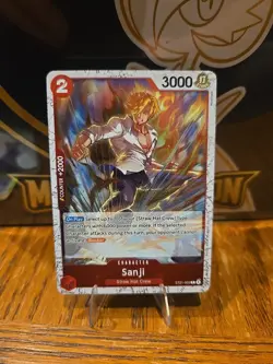 Sanji ST21-003 Pirate Foil The Best Vol 2 One Piece PRB-02 Near Mint Card Game - Image 1