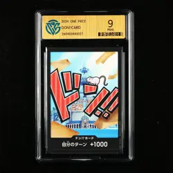 CCG 9 Mint 2024 One Piece JPN Iceburg-Tyrannosaurus Don!! Card - Image 1