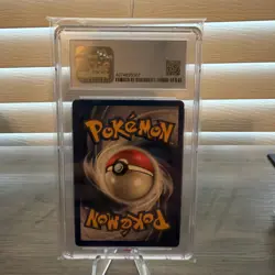 Base Set shadowless blue dot Spot error Vulpix Pokemon card CGC 6.5 Slab 68/102 - Image 4