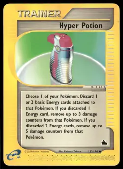 Pokemon Cards Hyper Potion 127/144 Skyridge WOTC Uncommon NM *2 - Image 1