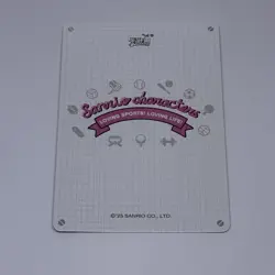 Hello Kitty - Sanrio Kayou Trading Card Tennis Sports Art Holo Foil ON-06 Tc11 - Image 2