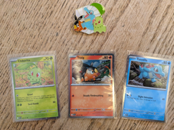 ASCENDED HEROES DELUXE PIN COLLECTION FIRST PARTNERS 3 PROMO CARDS & ENAMEL PIN - Image 1