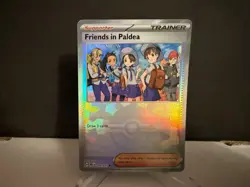 2025 Pokemon Friends in Paldea 109 Prismatic Evolutions Poke Ball Holo Card NM+ - Image 1