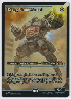 Krang, Utrom Warlord (Showcase) 290 TMT Magic: The Gathering M Foil NM - Image 1