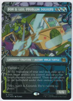 Don & Leo, Problem Solvers (Showcase) 242 TMT Magic: The Gathering R Foil NM - Image 1