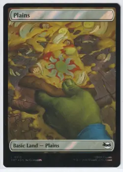 Plains () (Surge Foil) 310 TMT Magic: The Gathering L Foil NM - Image 1
