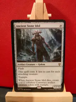 Ancient Stone Idol - Murders at Karlov Manor - Rare - NM - MTG - Image 1