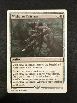 Wishclaw Talisman (WHITE BORDER) - Mystery Booster 2 Magic - Image 1