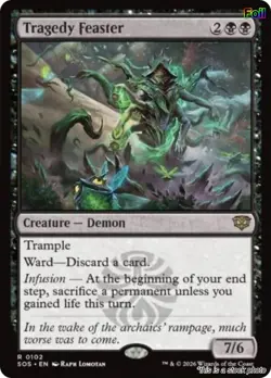 Tragedy Feaster [SOS - 102] - NM [Foil] TCG MTG - Image 1