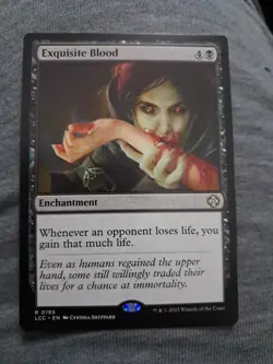 Exquisite Blood Commander: the Lost Caverns of Ixalan Regular - Image 1
