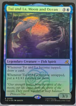 Tui and La, Moon and Ocean #96 Avatar: The Last Airbender Foil Rare - Image 1