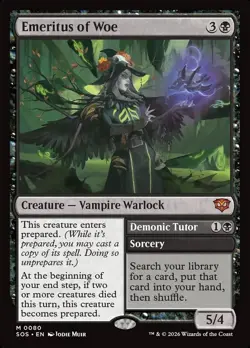 Emeritus of Woe - Secrets of Strixhaven - SOS MTG - Image 1