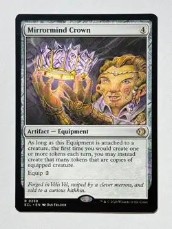 Magic The Gathering Mirrormind Crown 381 R Normal Lorwyn Eclipsed - Image 1