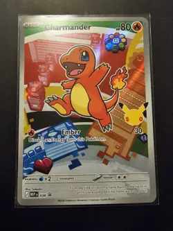 Charmander MEP 038 NM First Partner Illustration Rare Promo 30th Anniversary - Image 1