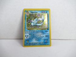 Pokemon Vaporeon 12/64 Jungle Holo Played - Image 1