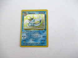 Pokemon Vaporeon 12/64 Jungle Holo Played - Image 3