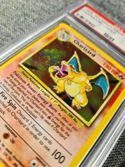 1999 Pokemon Charizard Holo Base Set PSA 10 Gem Mint #4 - Image 1