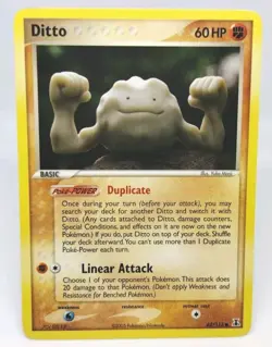 Pokemon TCG Ditto (Geodude) 60 Near Mint NM Delta Species 62/113 - Image 1