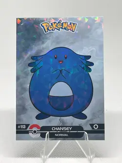 Chansey #113 - Cracked Ice Holo - Crystal Dark Black 2025 - Pokemon Card - Image 1