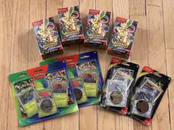 4 Pokemon TCG Ascended Heroes Booster Bundles + MEGA Blisters - Image 1