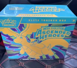 Pokemon TCG Mega Evolution Ascended Heroes Elite Trainer Box ETB Sealed New - Image 1