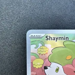 POKEMON - SHAYMIN - 185/182 - ILLUSTRATION RARE - S&V DESTINED RIVALS - NM - Image 2
