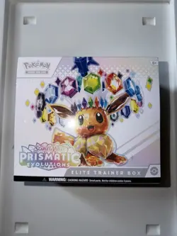 Pokemon TCG Prismatic Evolutions ETB Elite Trainer Box New Factory Sealed - Image 1