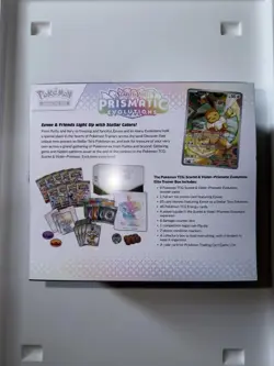 Pokemon TCG Prismatic Evolutions ETB Elite Trainer Box New Factory Sealed - Image 2