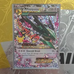 Pokemon M Rayquaza EX 76/108 Celebrations Classic Collection Full Art Holo - Image 1