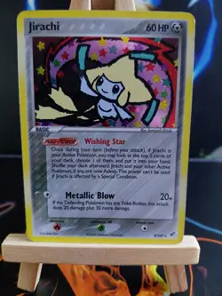 Pokemon TCG Jirachi EX Deoxys 9/107 Holo Rare - Image 1