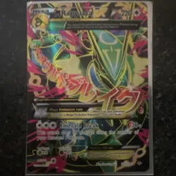 The Pokemon Company M Rayquaza EX Full Art Ultra Rare Holo 105/108 Roaring Skies - Image 1